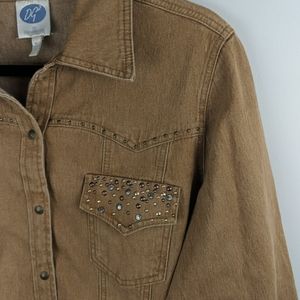 Dg2 size XL Brown denim jacket